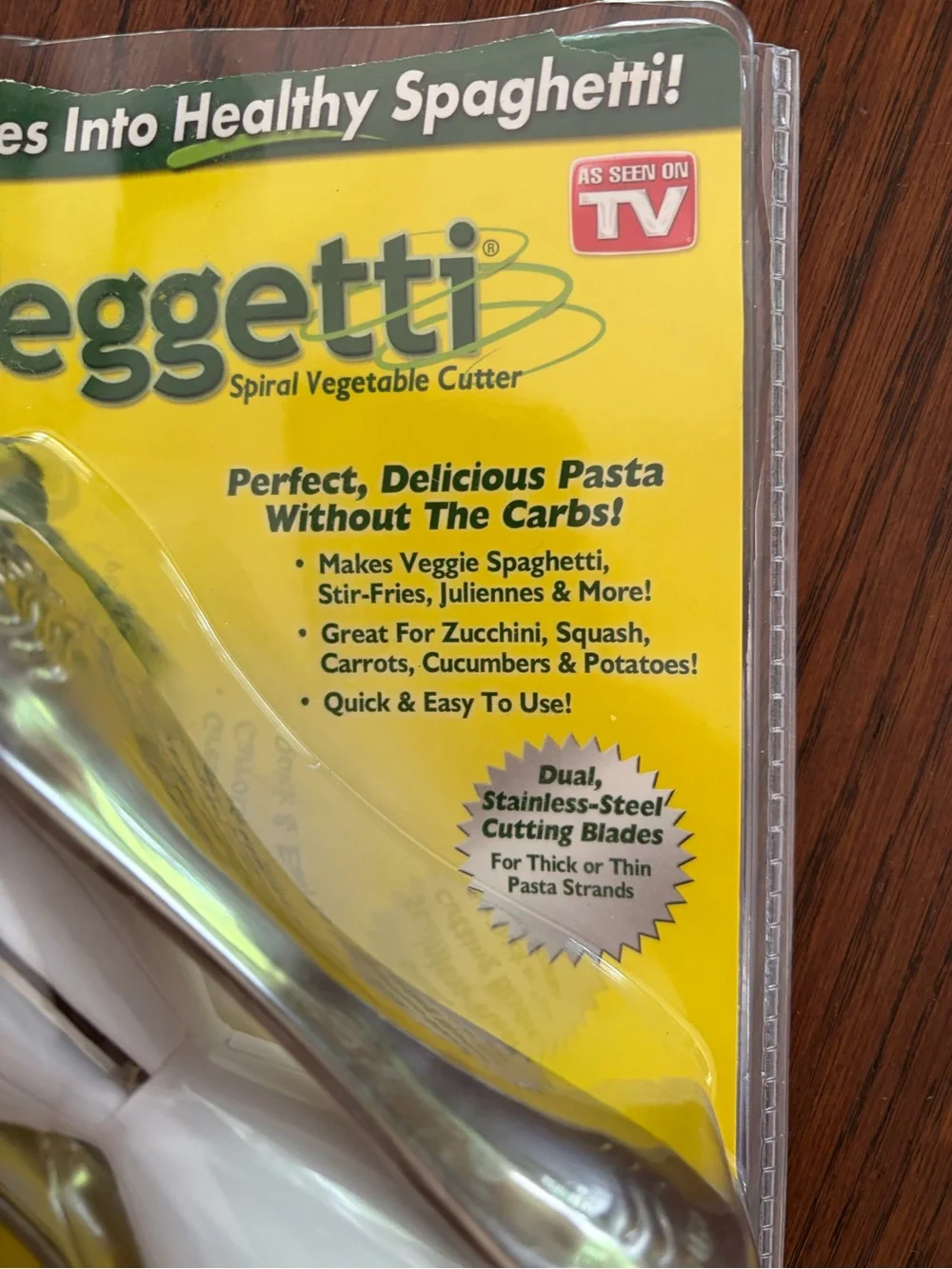 Veggetti Vegetable Spiralizer Handheld As Seen on TV. Kitchen Tool!